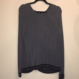 Open back sweater